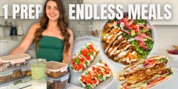 Vegan Meal Prep ideas Made Easy | Mix & Match Meals in Minutes! | Vegan Meal Prep Recipes | easy vegan meal prep​