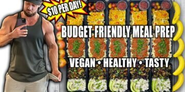 ​Budget Vegan Meal Prep ideas For The Week | Under $10 Per Day